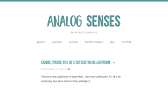 Desktop Screenshot of analogsenses.com